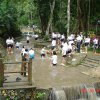 19Latihan pemantauan kualiti air di Hutan Lipur Cherok To'Tun bagi murid-murid sekolah Mah Hua pada 30-9-2009